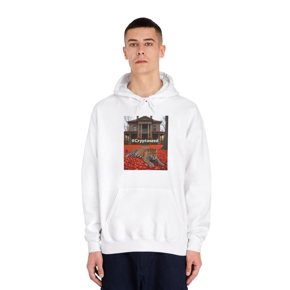 Hashtag CRYPTOSEED Unisex Hooded Sweatshirt, Gratitude Design