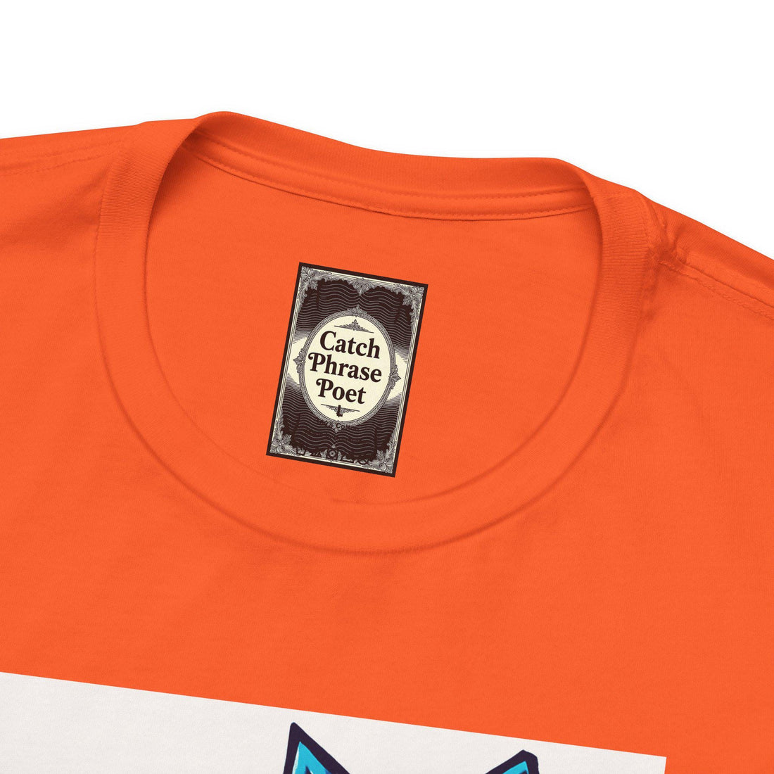 Geometric Fox Tee: Artistic Graphic Print Shirt