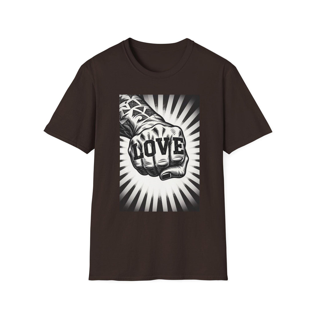 Love Fist Bump T-Shirt: Romantic Valentine's Day Gift